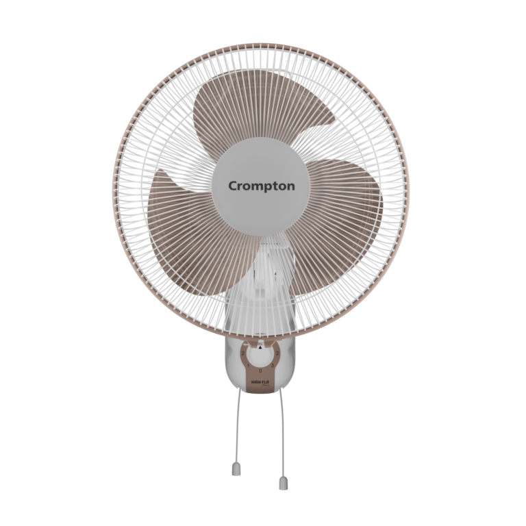 Crompton Hiflo Neo Wall Mounted Fan 400mm (Coffee Brown)