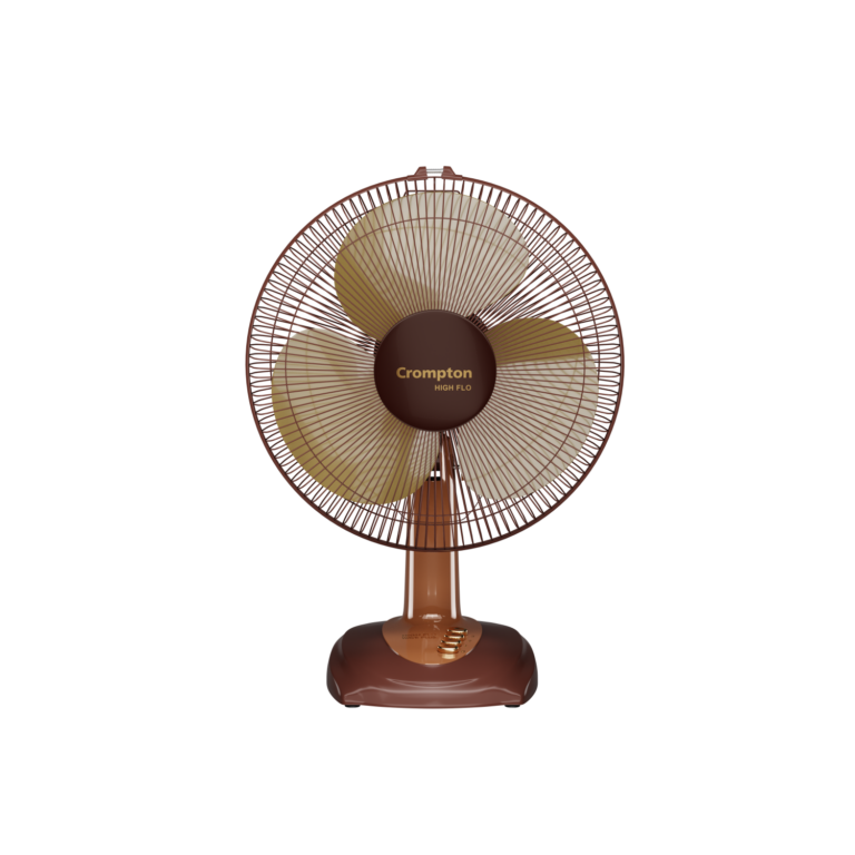 Crompton Hiflo Wave Plus Table Fan (Brown Gold)