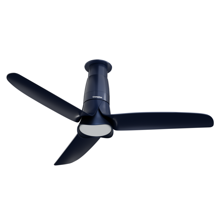 Crompton Silent Pro Blossom Smart Ceiling Fan - Denim Blue