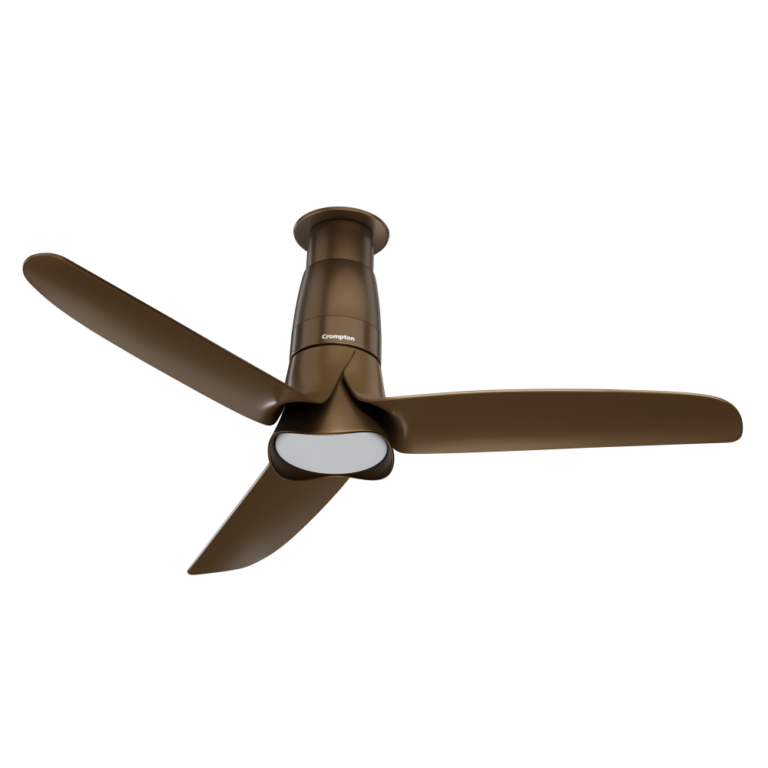 Crompton Silent Pro Blossom Smart Ceiling Fan - Brown