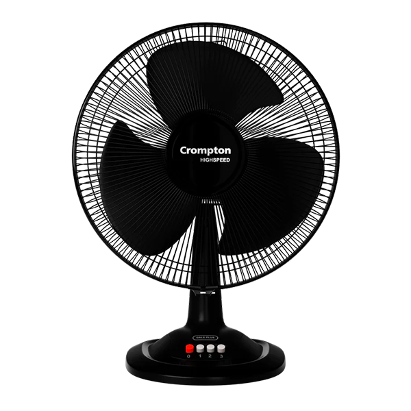 Crompton Hispeed Gale Plus Table Fan (Black)