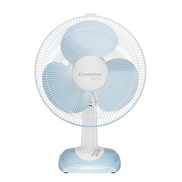 Crompton Hiflo Wave Plus Table Fan (Powder Blue)