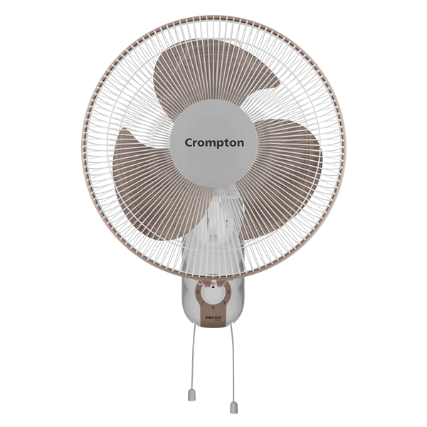 Crompton Hiflo Neo Wall Mounted Fan 300mm (Coffee Brown)