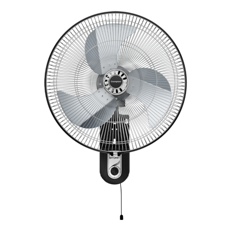 Crompton Storm WM INH Wall Mounted Fan (Black)