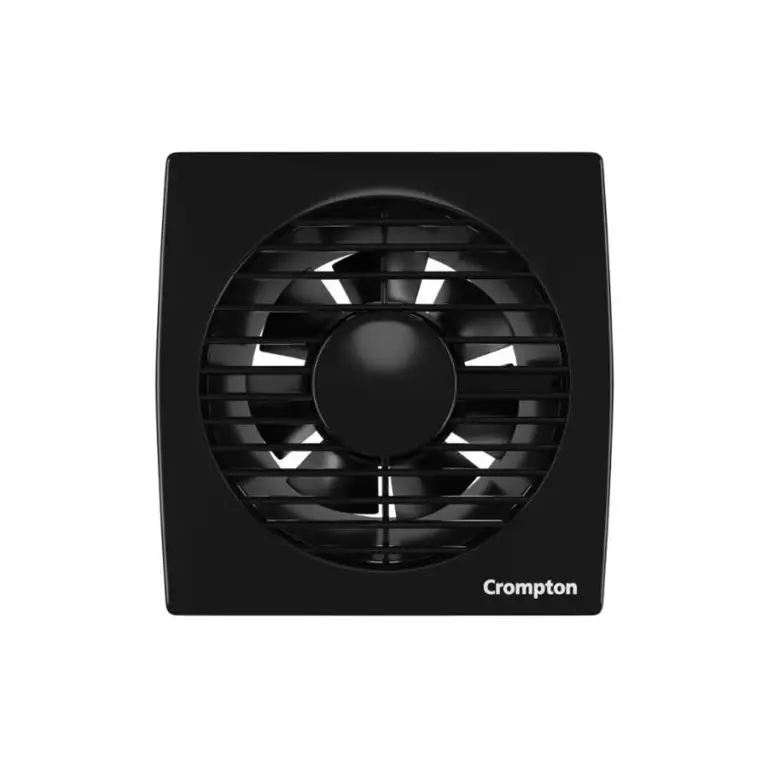 Crompton Axial Air Exhaust Fan - Black