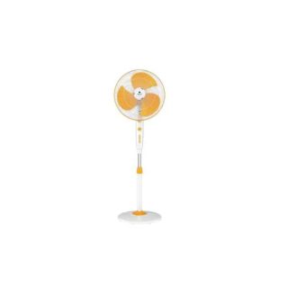 Havells Trendy Pedestal Fan - White Yellow