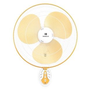 Havells Platina BLDC Wall Fan - White Yellow