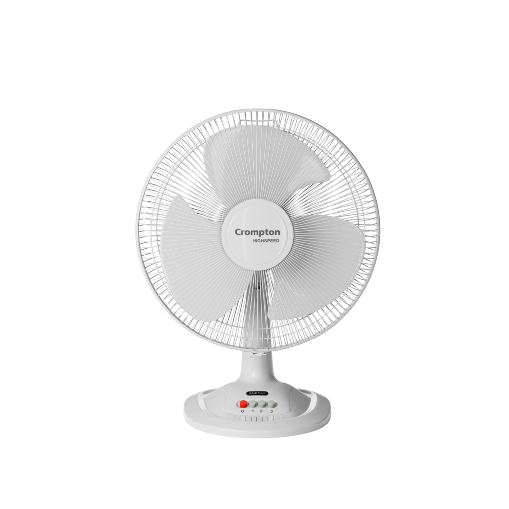 Crompton Hispeed Gale Plus Table Fan (White)