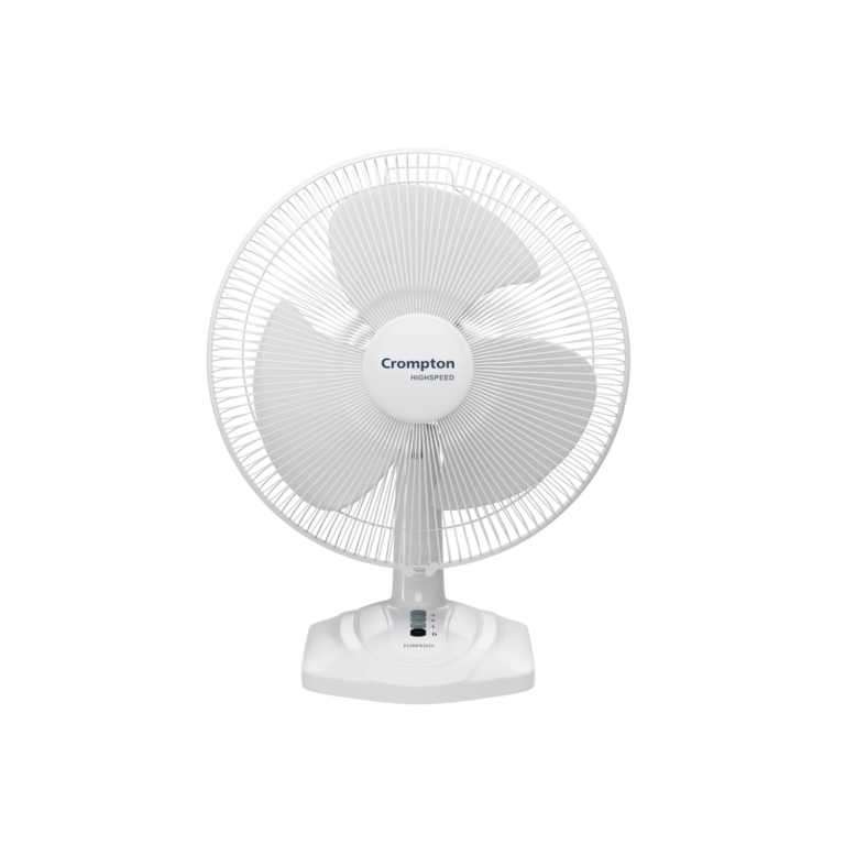 Crompton Highspeed Torpedo Table Fan (White)