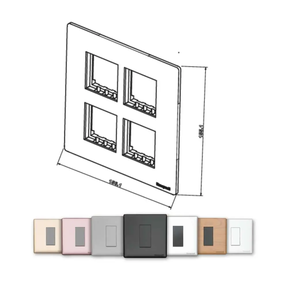Honeywell Horizon 8 Module Square Front Plate